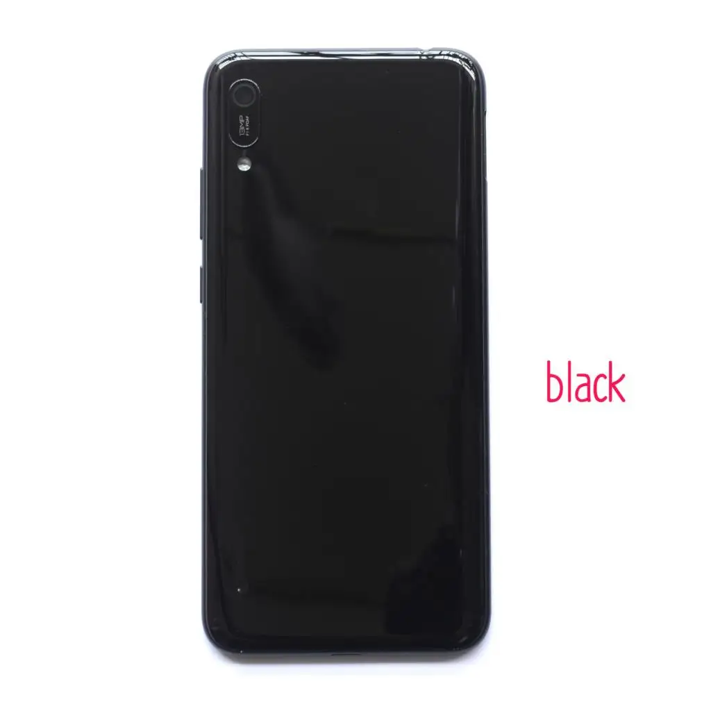 black 6,0" для huawei Y6 Y6 prime Y6 Pro задняя крышка для батареи задняя крышка корпус дверь - Цвет: black