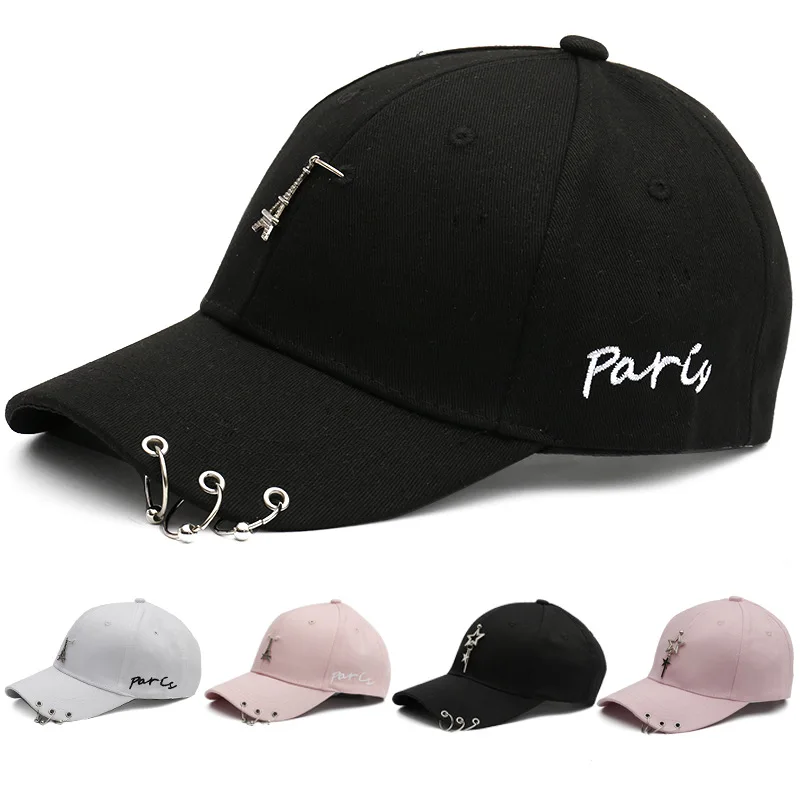 Men and women hat New cap female Korean wild student star with the spring summer street hoop hip hop baseball caps sun | Аксессуары для