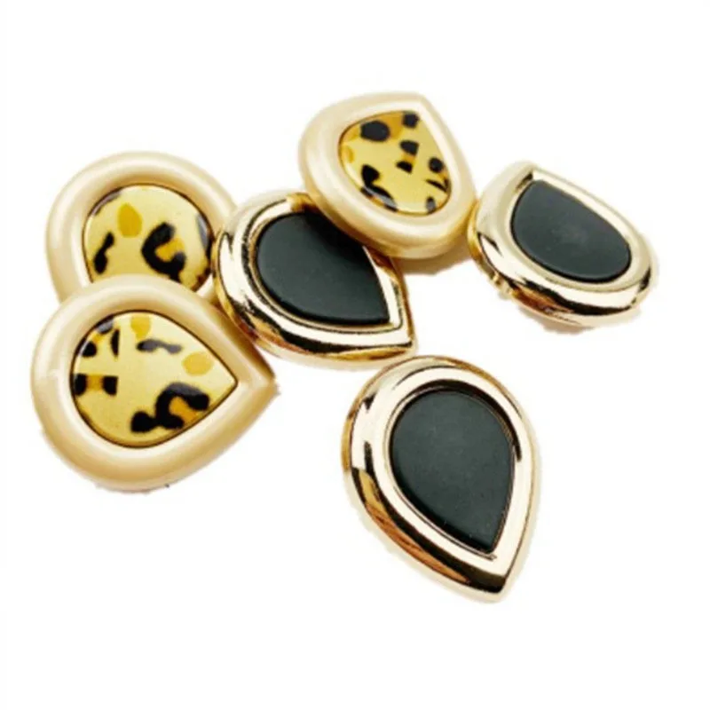 10 шт. металлические пуговицы в форме капли воды|Пуговицы| |