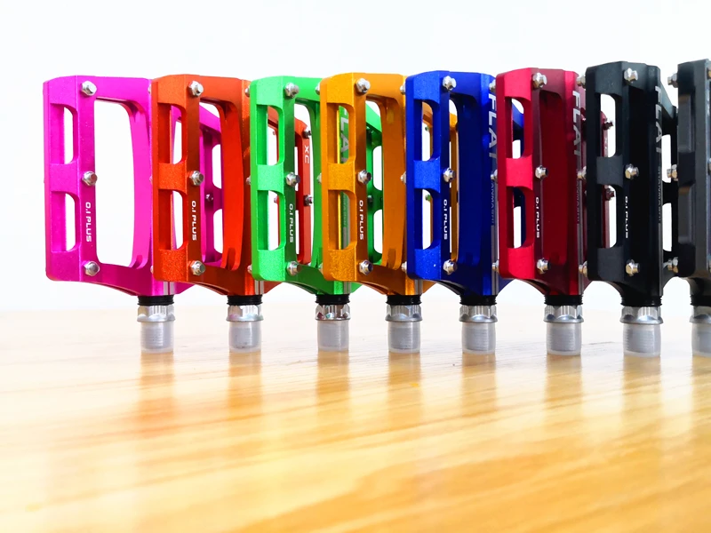 New mountain bike 8 Colors Platform Alloy Road Bike Pedals Ultralight MTB Bicycle Pedal Bike Accessories