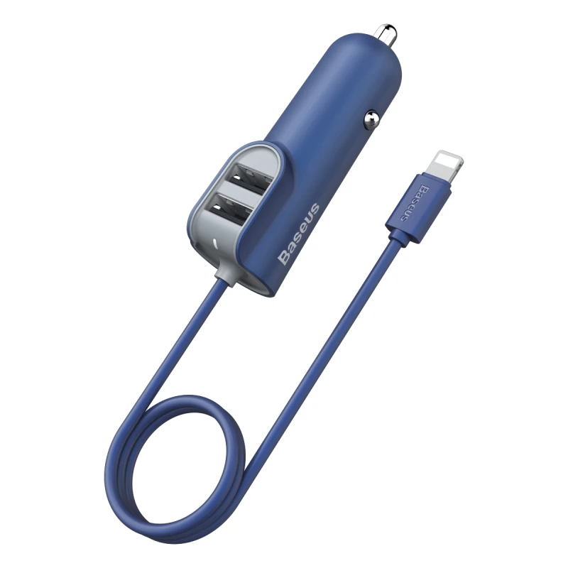 Автомобильное зарядное устройство Baseus с usb для iPhone iPad iPod автомобильное зарядное устройство адаптер Android мобильный телефон автомобильное зарядное устройство кабель быстрое зарядное устройство