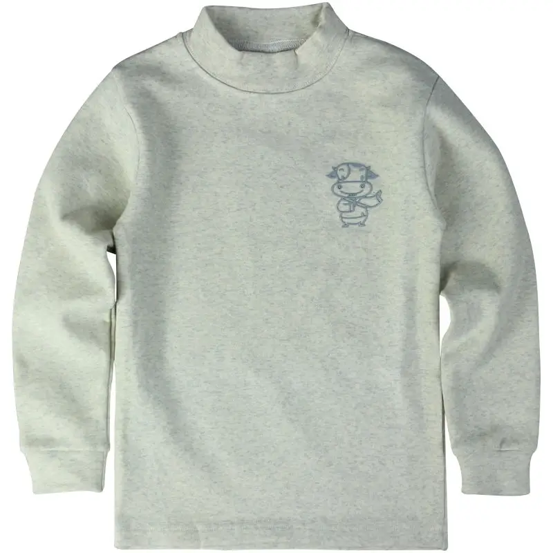 Хлопковые футболки для мальчиков Дети ful рукав вязаный Демисезонный Пуловеры