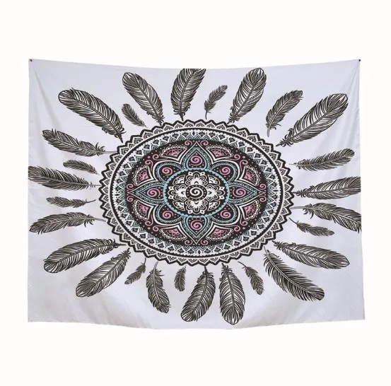 CAMMITEVER Dream Catcher Mandala Tapestry Indian Wall Hanging Cloth Bohemian Bedspread Blanket Hippie | Дом и сад