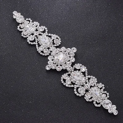 Crystal 1 шт., свадебное платье со стразами, пояс, Аппликации, отделка AB, цветные стразы, одежда, нашивки, отделка, швейные украшения, сделай сам - Цвет: Crystal