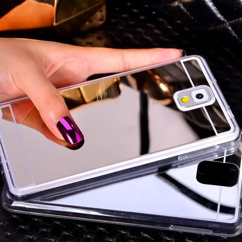 Зеркальный силиконовый мягкий чехол из ТПУ для Samsung Galaxy S3 S4 S5 S6 S7 S8 S9 S10 Lite Edge Plus Note 3