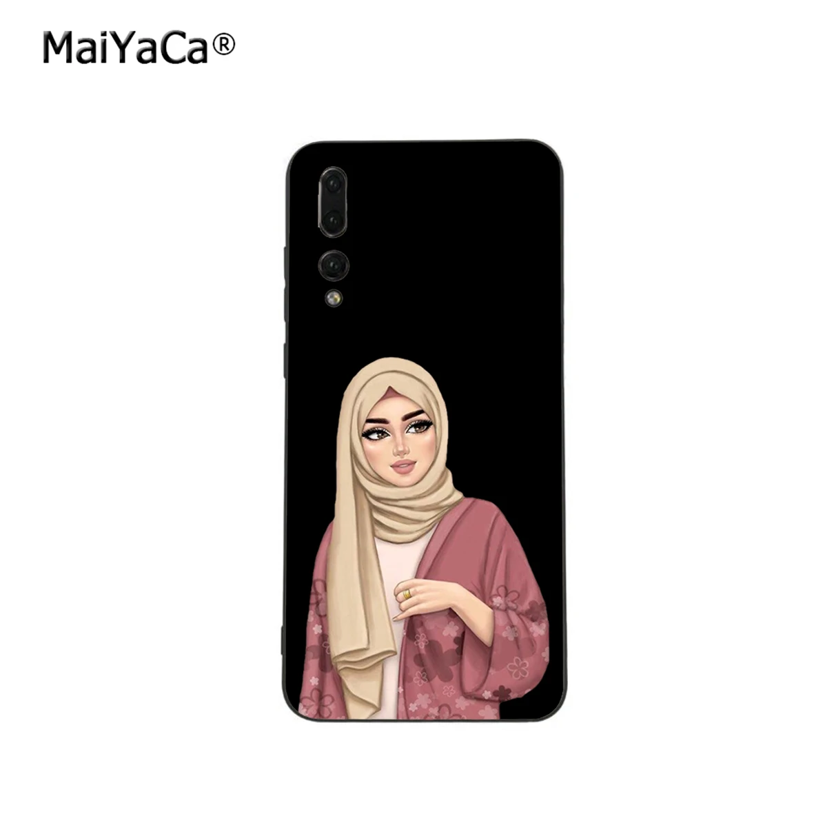 B6194 muslim islamic girls phone case for Huawei P20 P30 Pro P10 plus P9 Mate 10 lite 20 pro Honor view 10 Y7 prime Y9 Enjoy9 - Цвет: B6194