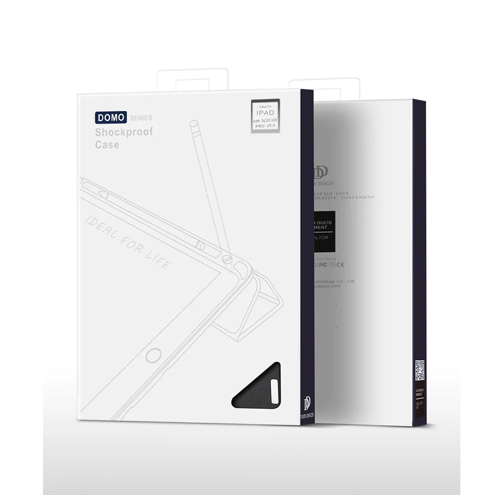 Умный чехол DUX DUCIS для iPad air 3 2019 кожаный книжка air3 10 5 дюйма с держателем карандашей