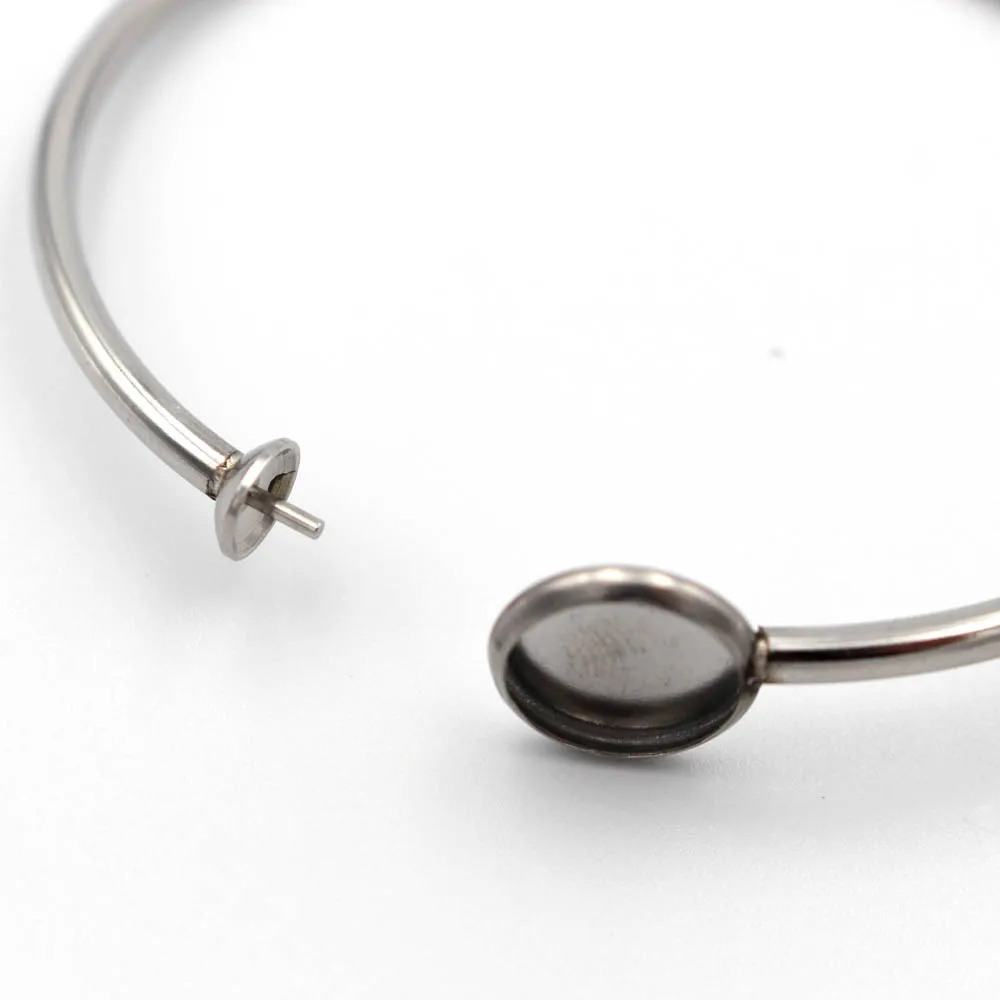 Проволока из нержавеющей стали гибкая фотокамера основа для кабошона 6 мм 8 10 |