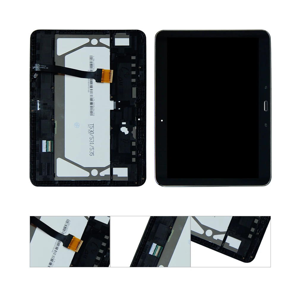 Для Samsung Galaxy Tab 4 10 1 T530 T531 T535 SM-T530 ЖК-дисплей сенсорный экран дигитайзер Замена +