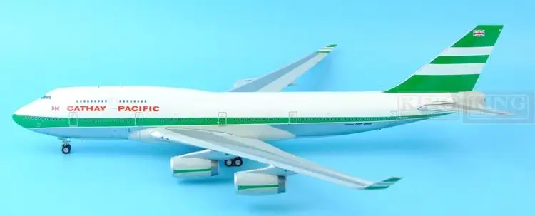 Предложение: Wings XX2921P Special JC Hongkong Cathay Pacific VR HOO 1: 200 B747 400|cathay pacific|plane modeljc wings |