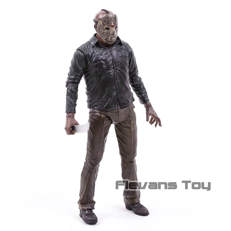 2009 Deluxe Edition NECA Figure Friday 13 Джейсон Вурхиз экшн-фигурка ПВХ ужас коллекционные игрушки модель игрушки
