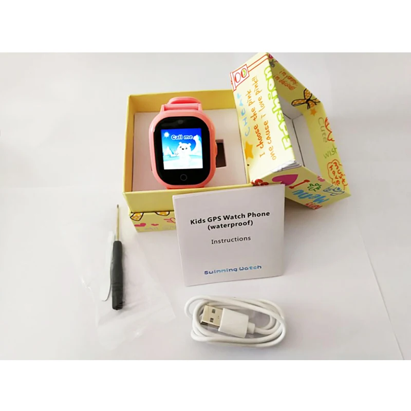 Смарт-часы Водонепроницаемый DS05 gps Baby Smart часы телефон с Камера Часы для apple android pk