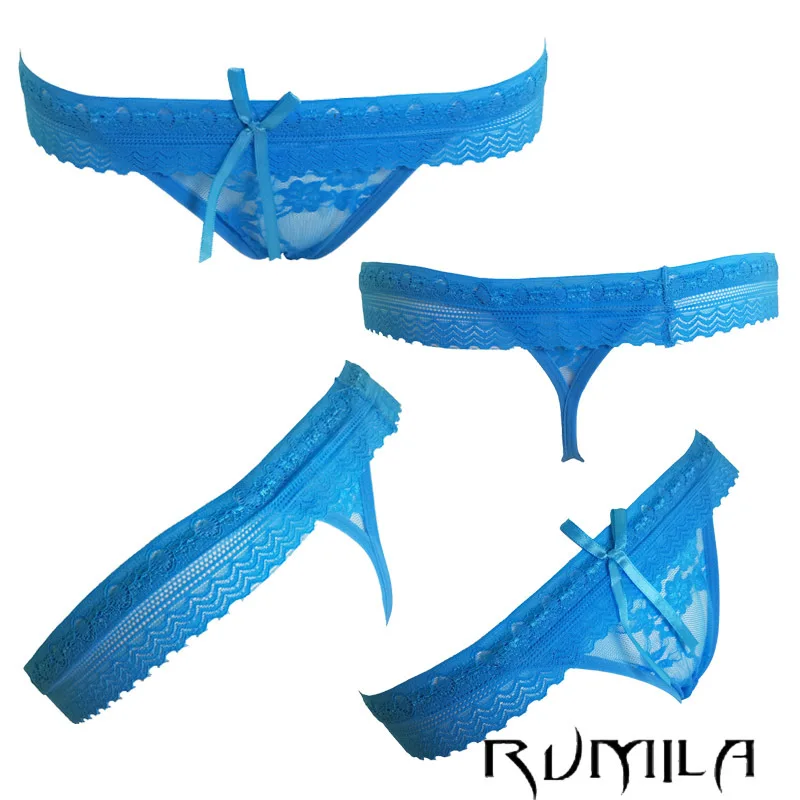 Хлопковые разноцветные сексуальные удобные кружевные Трусы-стринги женское