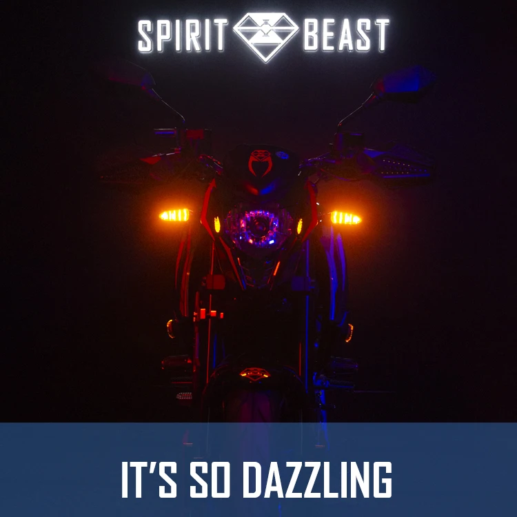 Spirit beast светодиодный фонарь для мотоцикла с указателем поворота 12 В| |
