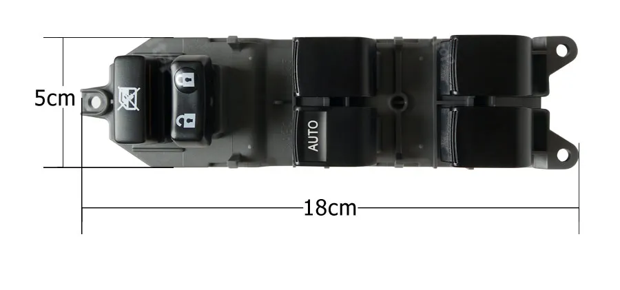 Мощность переключатель окна передний левый подходит 84820-06100 для Toyota RAV4 Yaris Camry Corolla 2006 2007 2008 2009 2010 2011 2012 2013