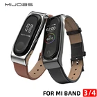 Watch band for Xiaomi Mi Band 3 Sport Strap watch Leather wrist strap For xiaomi mi band 3 accessories bracelet Miband 3 Strap