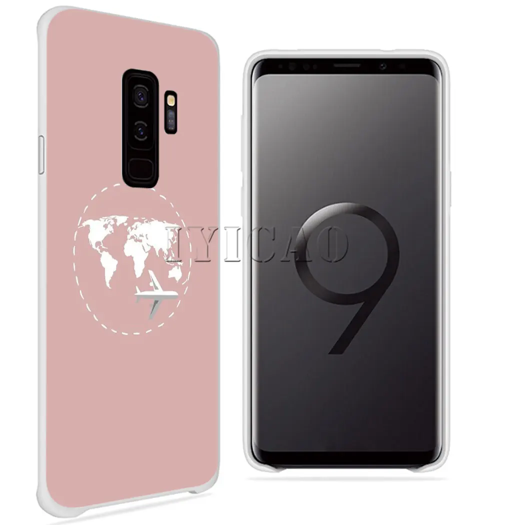 Простой милый чехол IYICAO air planeHard для Samsung Galaxy J6 J5 J1 J2 J3 J7 2017 2016 2015 Prime US EU версия |