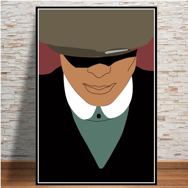 0005 Peaky blinds Cillian Murphy ТВ-шоу художественный постер Картина Настенная картина домашний декор плакаты и принты - Цвет: 0005
