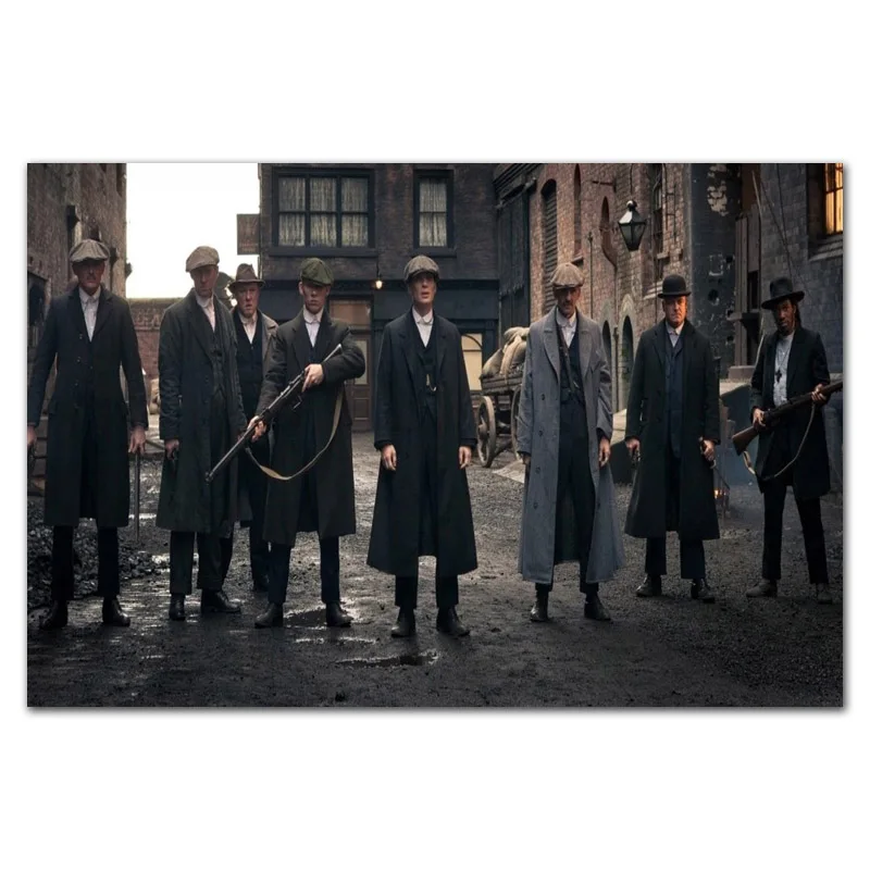 0011 Peaky bliners Cillian Мерфи ТВ-шоу художественный постер Картина Настенная картина домашний декор, плакаты и принты - Цвет: 0011
