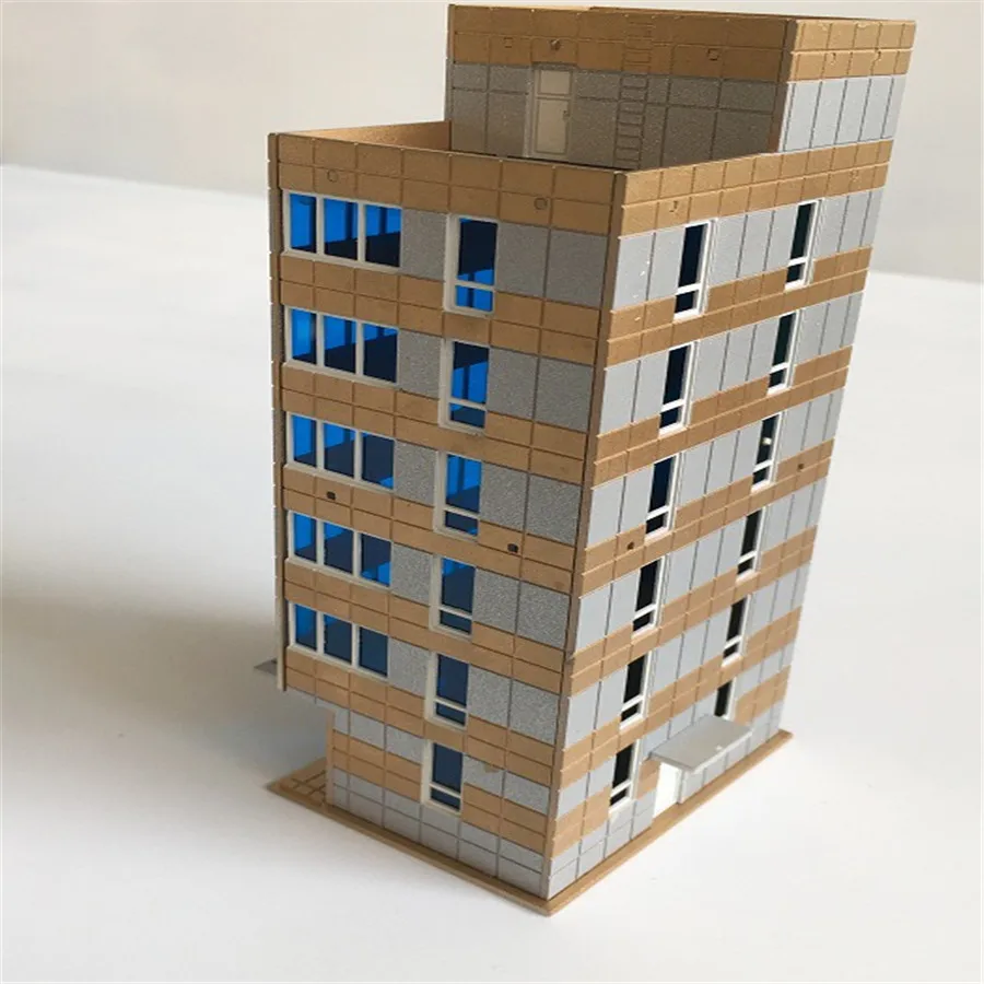 2 шт./лот архитектурная модель n scale building для компоновки поезда n|Наборы сборки