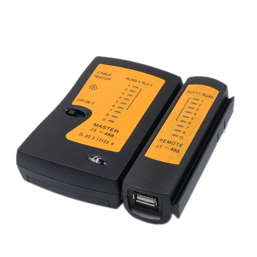 Тестер проводов Kebidumei инструменты для тестирования сетевого кабеля USB RJ45 двойной