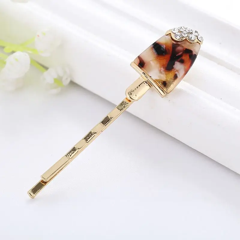 Креативная Милая волнистая шпилька в форме мороженого для женщин и девочек