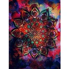 GLymg Diy Алмазная вышивка картина рукоделие вышивка крестиком Алмазная мозаика подарок темно Радуга Мандала настенный Декор искусства