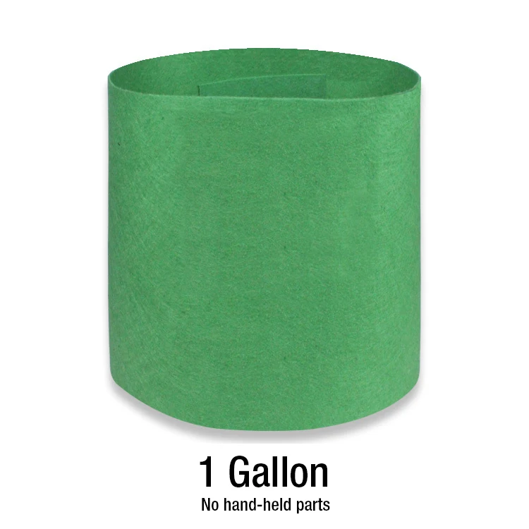 Green-1 gallon 1-10 галлонов ткани для выращивания сумки дышащие горшки для цветов корень мешок контейнер завод умные горшки ручки Садовые принадлежности цветочный горшок - Цвет: Green-1 gallon