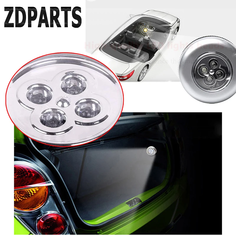 ZDPARTS 1 шт. автомобильные светильники для аварийного сенсорного освещения, 4 светодиода для Suzuki Grand Vitara Swift SX4 Mitsubishi ASX Audi A 4 Fiat 500