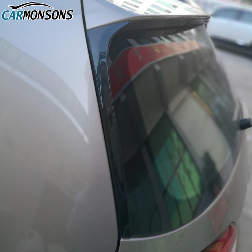 Carmonsons для Volkswagen Golf 7 MK7 задние боковые Стикеры для спойлера Накладка аксессуары для стайлинга автомобилей