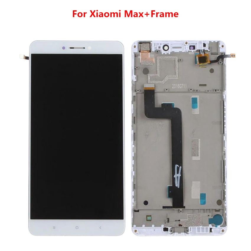 ЖК дисплей для Xiaomi Mi MAX lcd сенсорный экран Max дигитайзер с рамкой запасные части