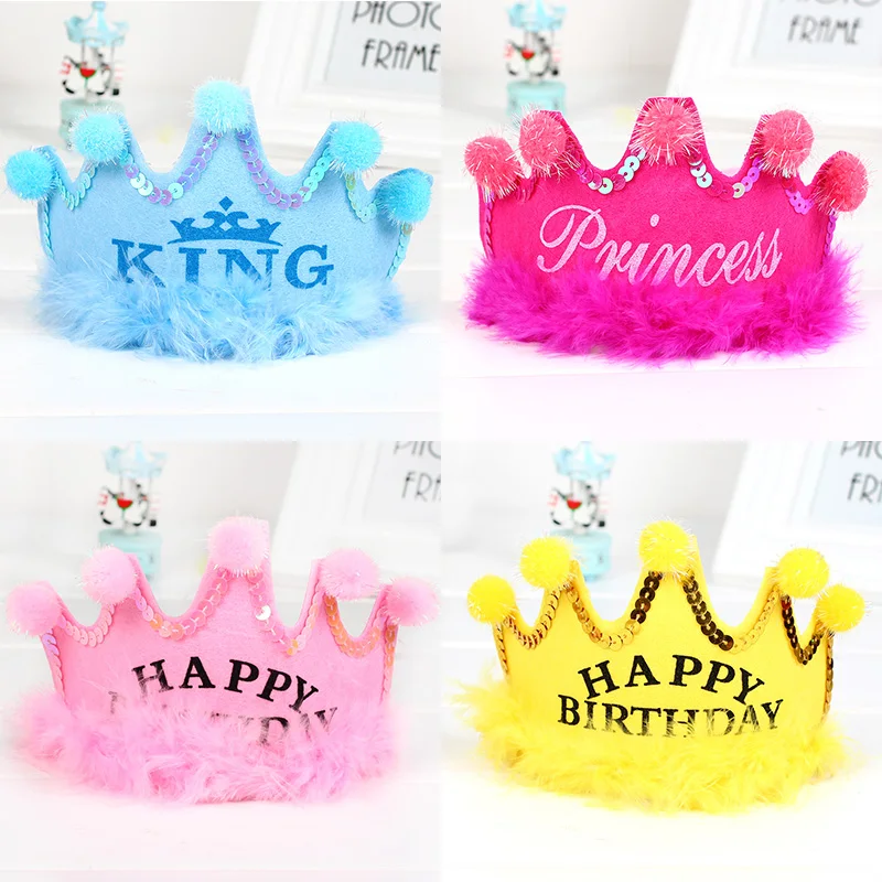 3 шт/бесплатная доставка Корона День рождения шляпа волос свадебное платье