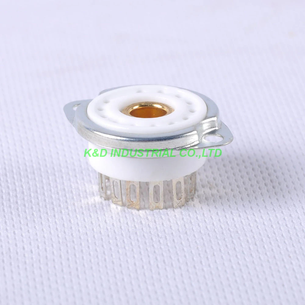 4 шт. 13pin керамическая трубка гнездо для Nixie клапан для 13pin B5092 GN4 B13B ZM1020 ламповый усилитель части