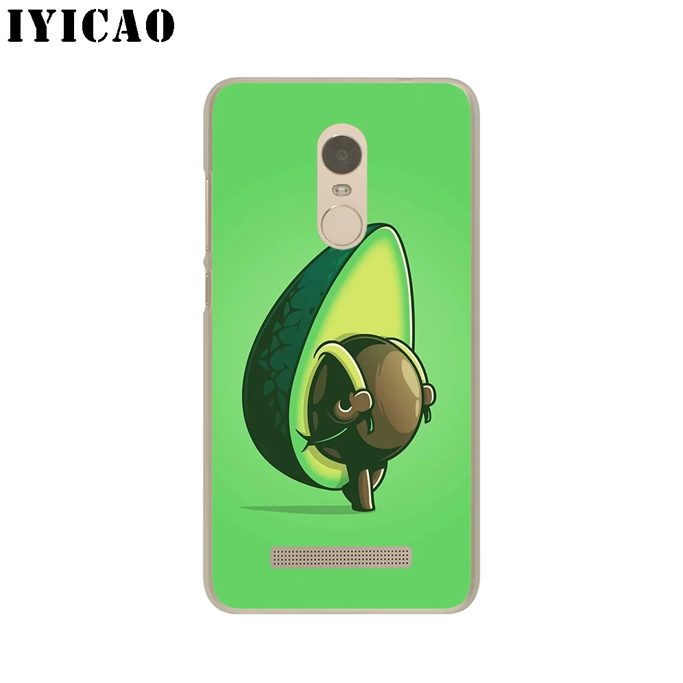 Жесткий чехол IYICAO avocado для Redmi 8A 6A 4A S2 Note 7 3 4 4X 6 5 Pro 5A Prime Plus Go | Мобильные телефоны и
