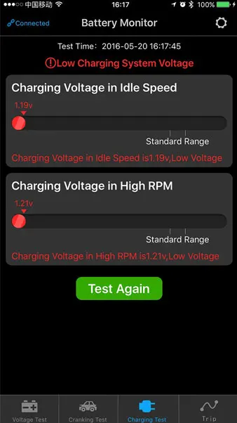 Монитор батареи BM2 на телефоне приложение Bluetooth 4,0 устройство все машины 6-20 в тестер батареи
