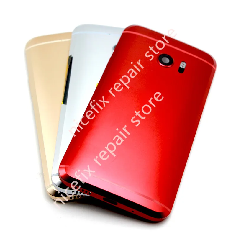 Качественный Золотой/серебристый/черный/красный для HTC M10 10 задняя крышка корпус
