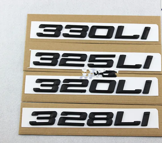 ABS наклейка с эмблемой для автомобиля 320Li 325i 328i 330i 335i 318i 316i 420i 425i 428i 430i 435i