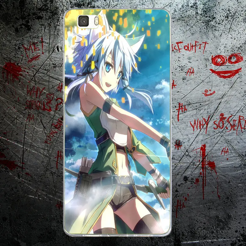 Мягкий чехол для телефона Rem Re Zero Girl Anime Huawei P8 P9 P10 P20 Lite Mate 10 Pro Y5 Y6 II Y7 Honor 6X 7X 9