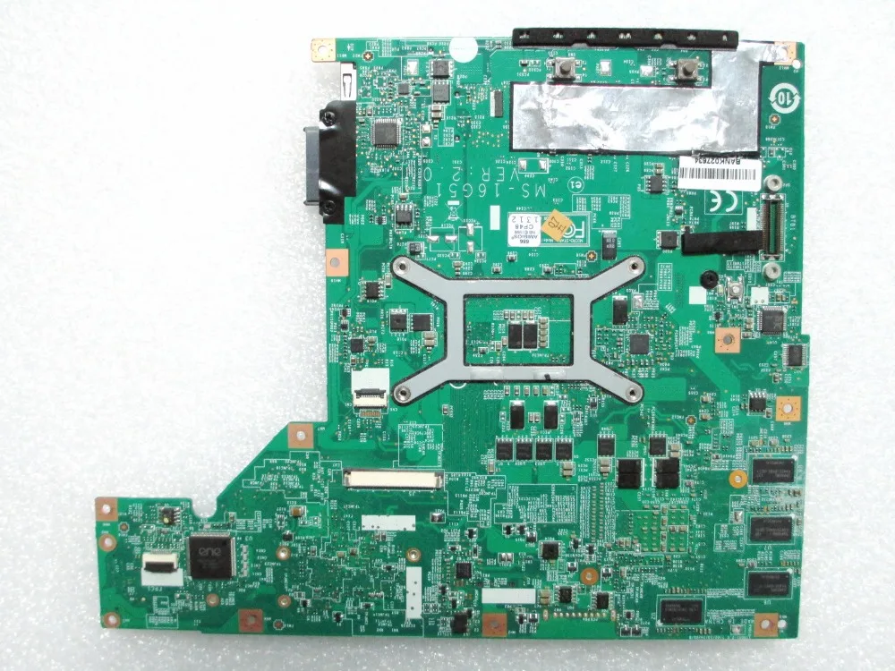 Оригинальный GE620DX GE620 GE60 MS 16G5 материнской 16G51 VER 2 0 GT555M видео карты Тесты хорошее