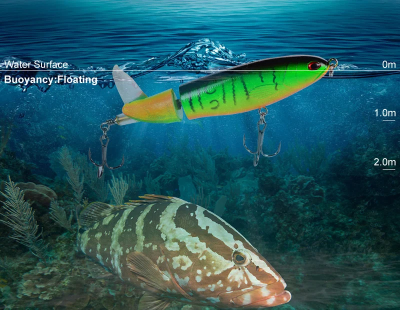 8 шт. Whopper Plopper 15 г/35 г Топ воды Поппер жесткая приманка для рыбалки воблеры вращающийся хвост рыболовные снасти Pesca твердая приманка
