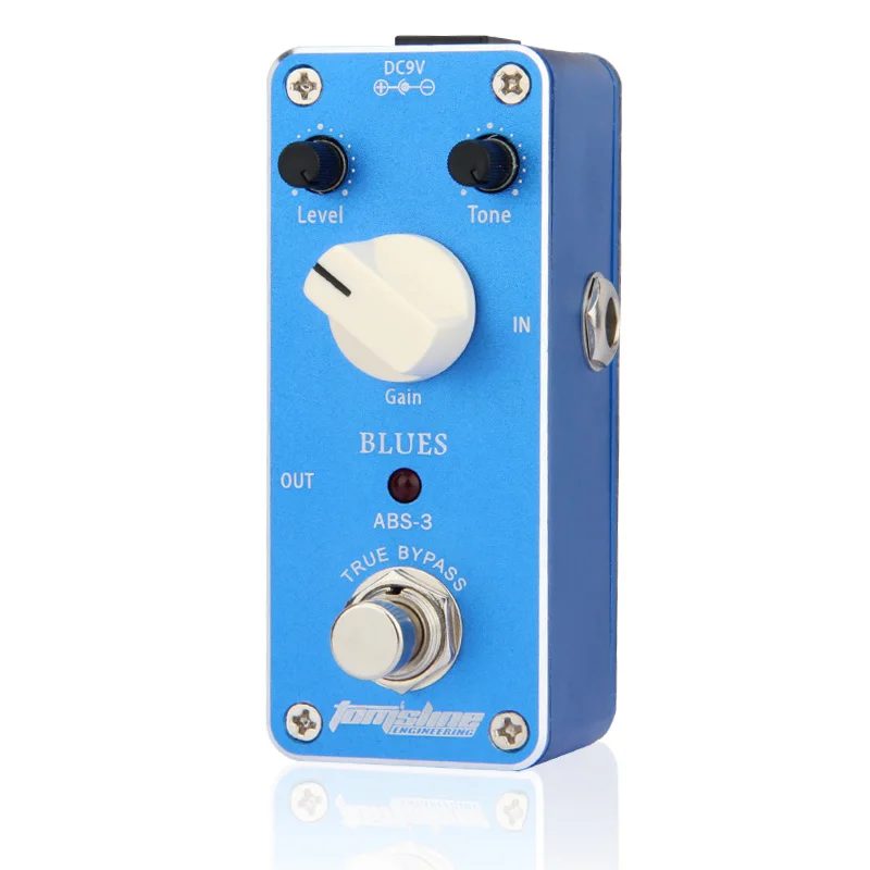 Арома-ABS-3 мини-блюз электроискажение гитарный эффект педаль алюминиевый сплав