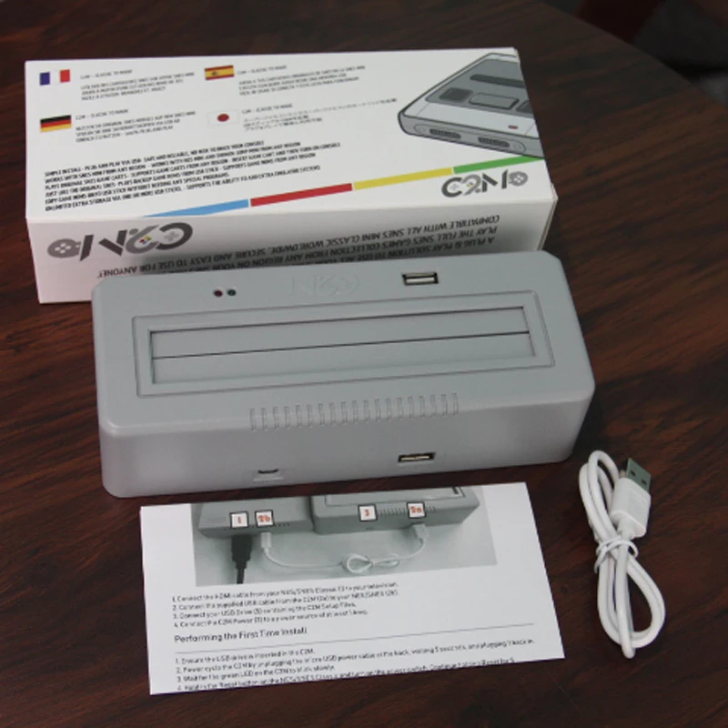 Новое поступление! Классический 2 Magic C2M совместим с оригинальными картами SNES/NES usb