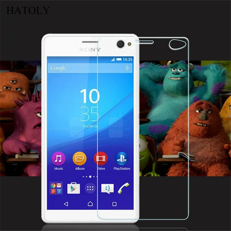 Закаленное стекло для Sony Xperia C4 Dual 2 шт. ультратонкая Защитная пленка экрана 5 дюйма
