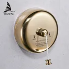 Полки для ванной комнаты, из нержавеющей стали, золотистая веревка для сушки одежды, для ванной комнаты, HJ-1256