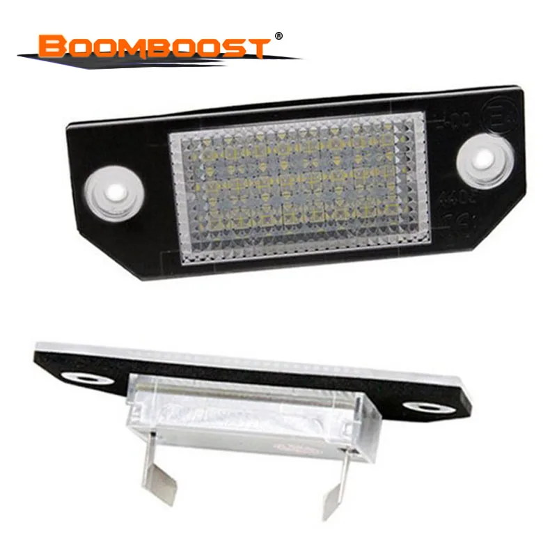 

White 24 LED C-MAX MK2 12V 2Pcs for F/ord F/ocus Number License Plate Light Lamp