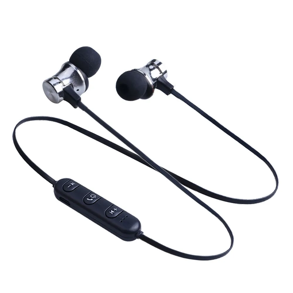 10pcs/lot Bluetooth Earphone Stereo Headset Sport Running In-ear Sweatproof Headphone Magnetic Wireless with Micphone wholesale |
