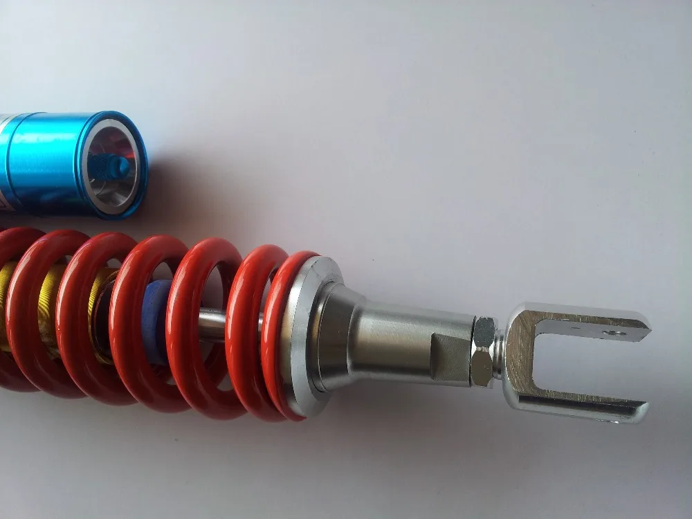 Универсальный Воздушный амортизатор с пружиной 10 мм и вилкой 350 для honda yamaha suzuki