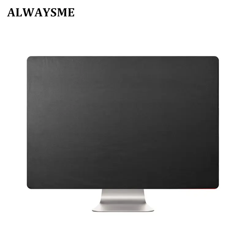 ALWAYSME 19 дюймов 21 дюймов 24 дюймов 27 дюймов черный полиэстер компьютерный пылезащитный чехол для Apple iMac ЖК-экран Dell Sumsung hp