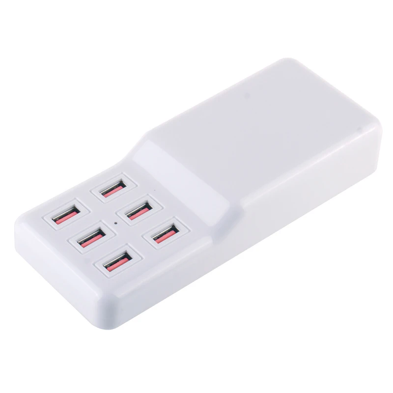 Мульти порт USB зарядное устройство концентратор Быстрая зарядка розетка 6 портов