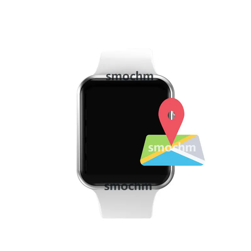 Умные часы SM IWO 10 Bluetooth Беспроводная зарядка GPS для Apple Watch iPhone Android IWO9 IWO8 plus